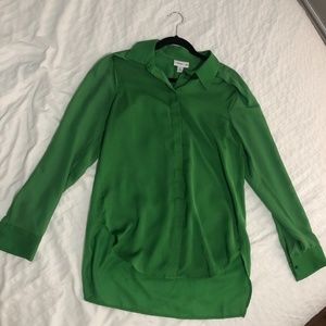 3.1 Phillip Lim for Target Green Button Down Shirt